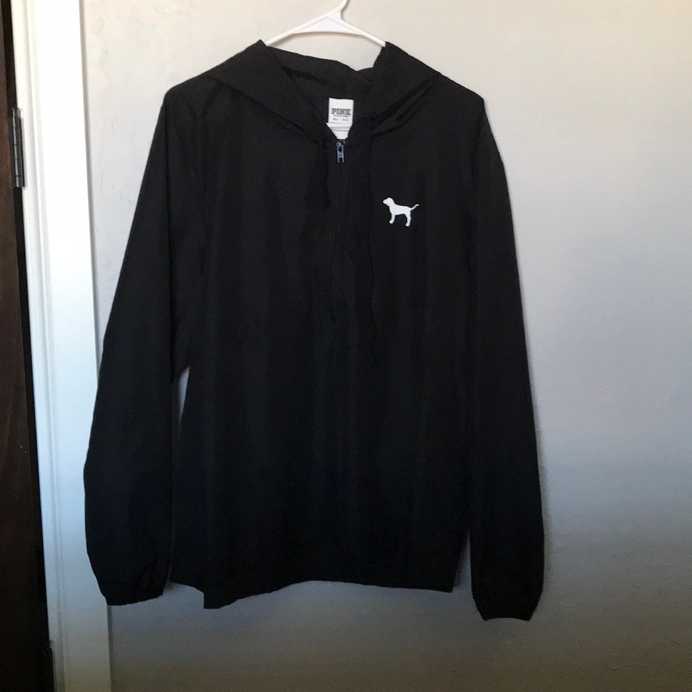 Black medium PINK wind breaker